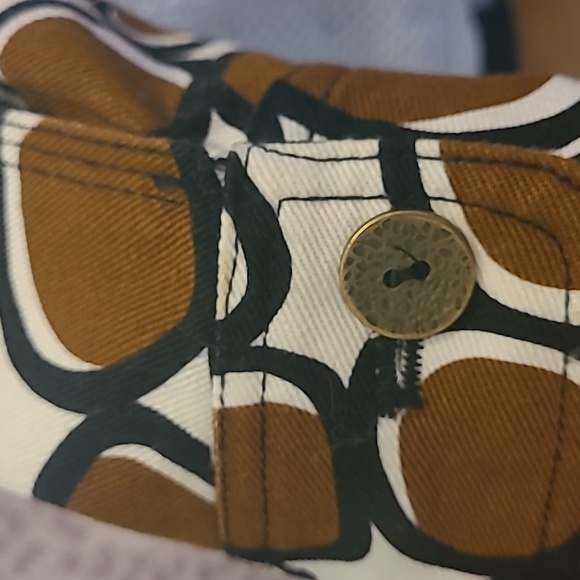 NWOT Ruby Rd. Abstract Patterned Jean Jacket Size 10 - Picture 5 of 5